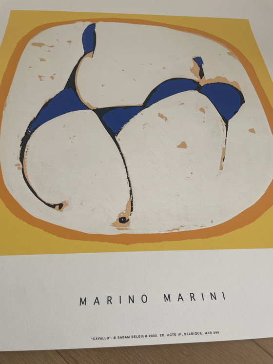 Image 1 of Marino Marini (1901-1980), Cavallo, Copyright SABAM Belgien 2002, e.d. ACTEIII, MAR346