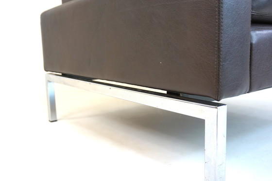 Image 1 of Wilkhahn Serie 800 Ledersessel von Hans Peter Piel