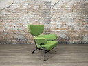 Cassina 836 Tre Pezzi grüner Sessel