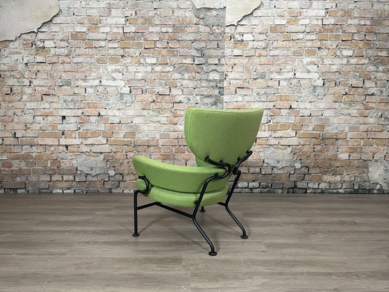 Image 1 of Cassina 836 Tre Pezzi grüner Sessel