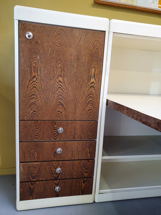 Image 1 of Vintage Wandmöbel + Tisch