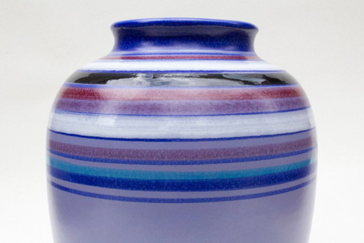 Sammlerstück Aldo Londi Bitosis Fascie Colorate Vase