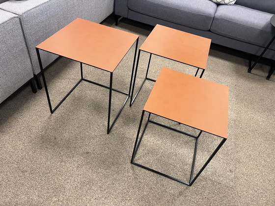 Image 1 of 3 Jori Ascot Couchtisch-Set Leder