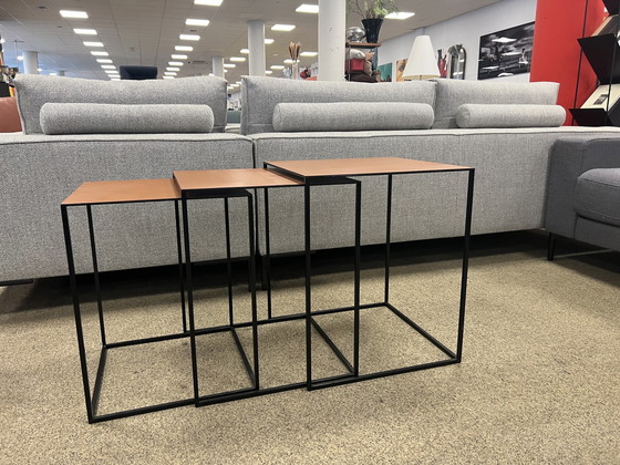 Image 1 of 3 Jori Ascot Couchtisch-Set Leder