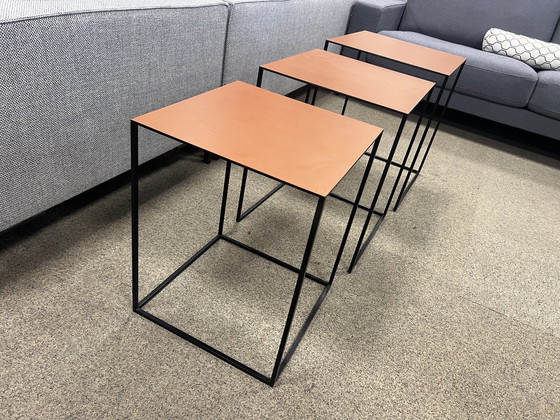 Image 1 of 3 Jori Ascot Couchtisch-Set Leder