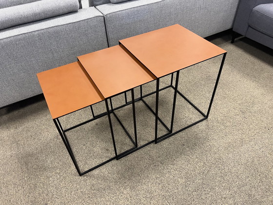 Image 1 of 3 Jori Ascot Couchtisch-Set Leder