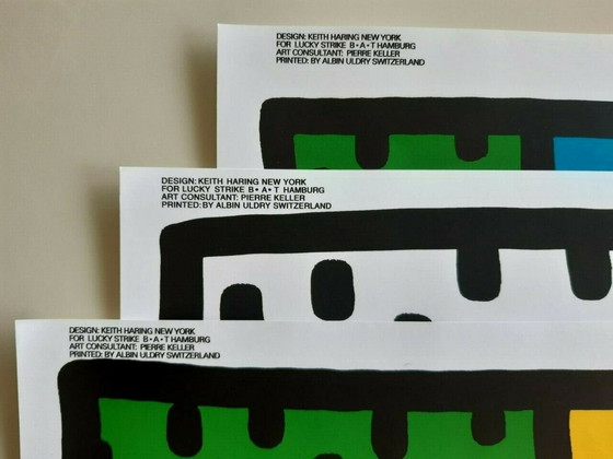 Image 1 of Keith Haring - komplettes Set "Lucky Strike"