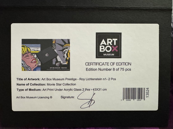 Image 1 of Roy Lichtenstein - Kunstdruck