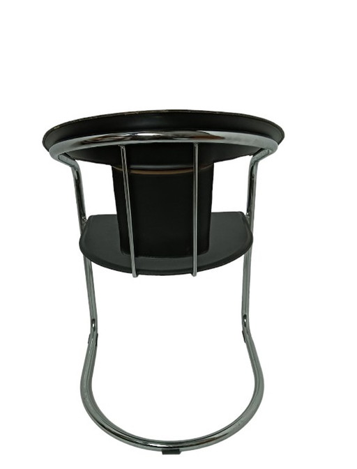 Ledersessel, Canasta von Arrben, 1970er Jahre