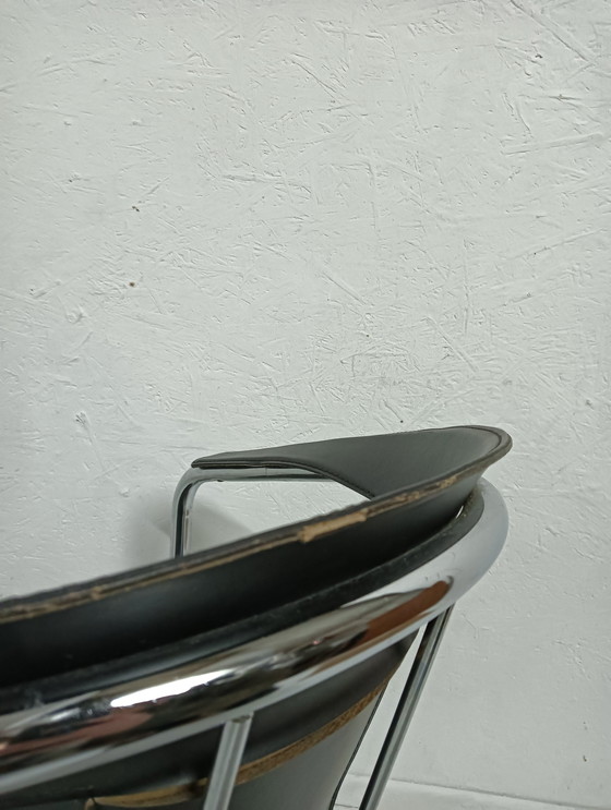 Image 1 of Ledersessel, Canasta von Arrben, 1970er Jahre