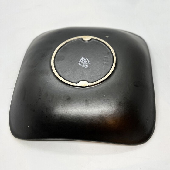 Image 1 of Vintage Op Art Keramik Obstteller von Strehla Keramik, Deutschland 1970er Jahre