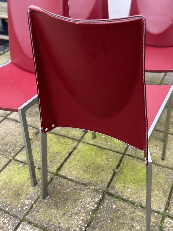 Image 1 of 4 Italienische Post Modern Bross Esszimmerstühle