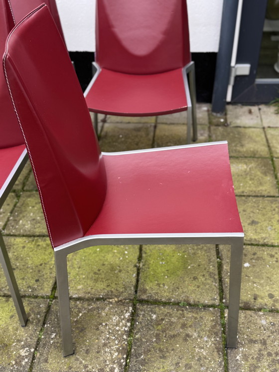 Image 1 of 4 Italienische Post Modern Bross Esszimmerstühle