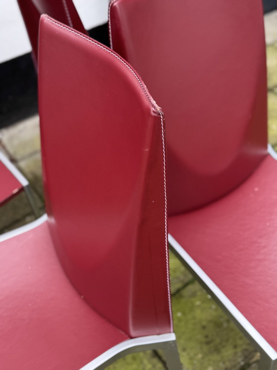 Image 1 of 4 Italienische Post Modern Bross Esszimmerstühle