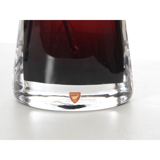 Image 1 of Paar alte Kristalllampen Modell Rd 1566 von Carl Fagerlund für Orrefors, 1960