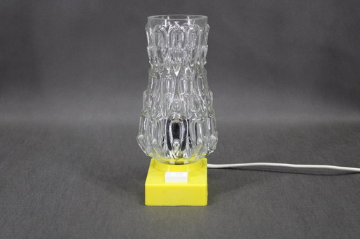 Vintage Plastik Tischlampe, 1970S, Deutschland