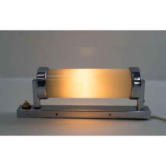 Image 1 of Verchromte Wandlampe, 1930