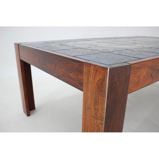 Image 1 of Vintage Kachel Couchtisch von Mobelintarsia, Dänemark 1960s