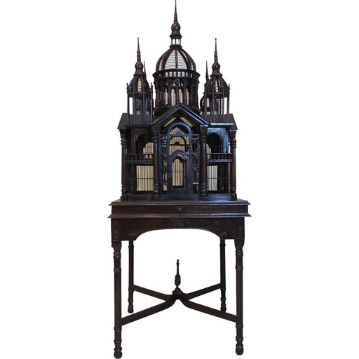 Vintage-Vogelkäfig von Maitland Smith