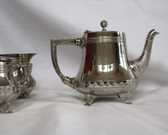 Image 1 of 5-teiliges Tee-/Kaffeeservice Kurz & Co. Tiel 1697 1/2