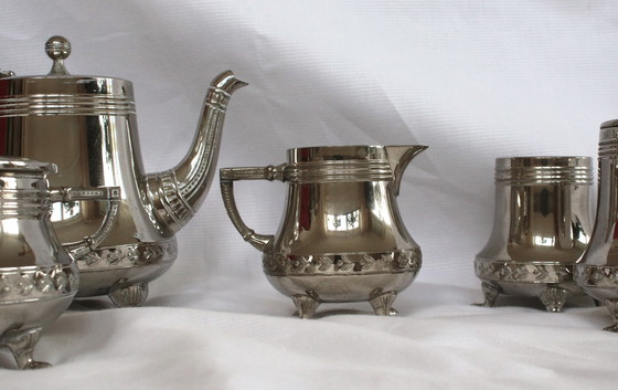 Image 1 of 5-teiliges Tee-/Kaffeeservice Kurz & Co. Tiel 1697 1/2