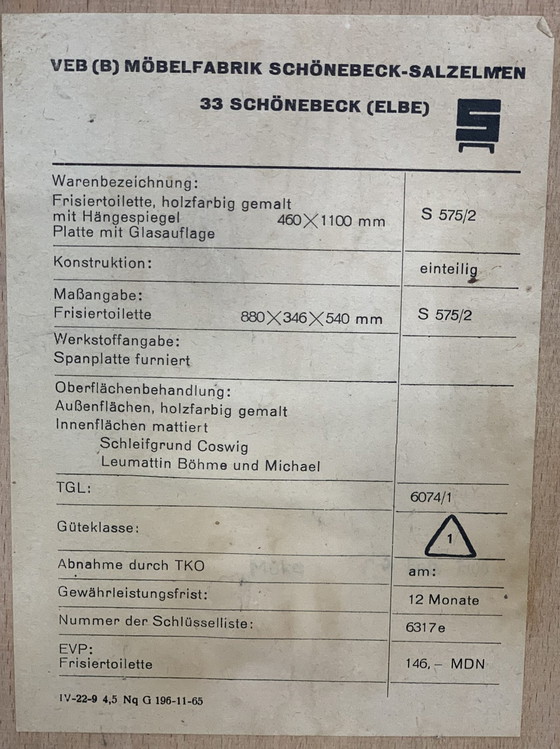 Image 1 of 60er jahre kommode anrichte schrank lowboard vintage dresser