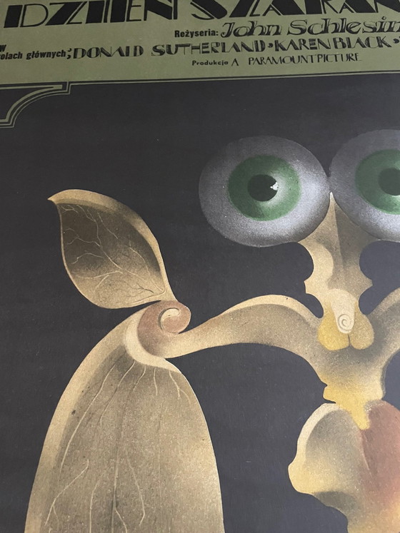 Image 1 of Rene Mulas, Der Tag der Heuschrecke, 1976, Orginalplakat: Donald Sutherland, Karen Black, Burgess Meredith