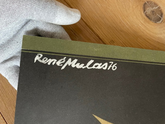 Image 1 of Rene Mulas, Der Tag der Heuschrecke, 1976, Orginalplakat: Donald Sutherland, Karen Black, Burgess Meredith