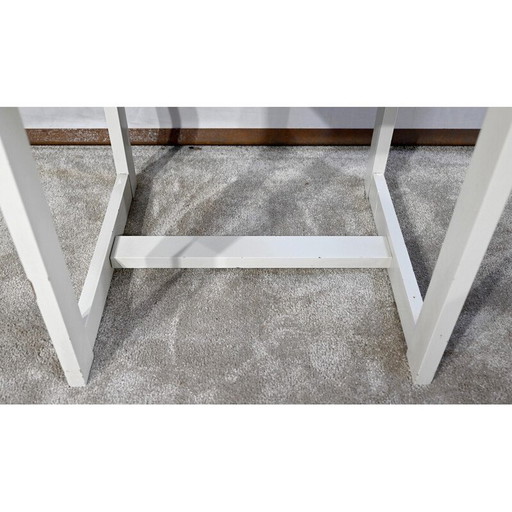 Paar vintage Stühle aus lackiertem Holz von P.Gautier, 1960