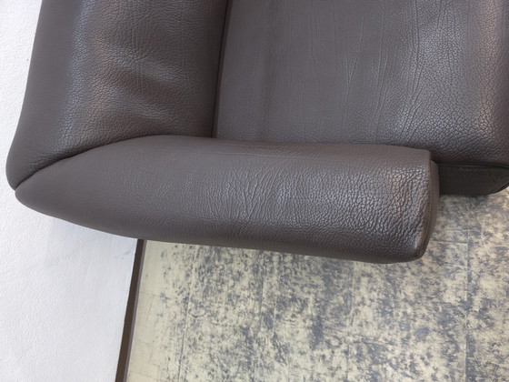 Image 1 of De Sede Ds 47 Designersofa Couch Ledersofa Braun Desede Zweisitzer 