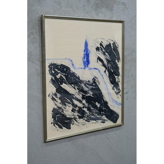 Image 1 of Abstrakter Holzschnitt in Farbe von Torsten Andersson