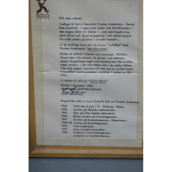 Image 1 of Abstrakter Holzschnitt in Farbe von Torsten Andersson