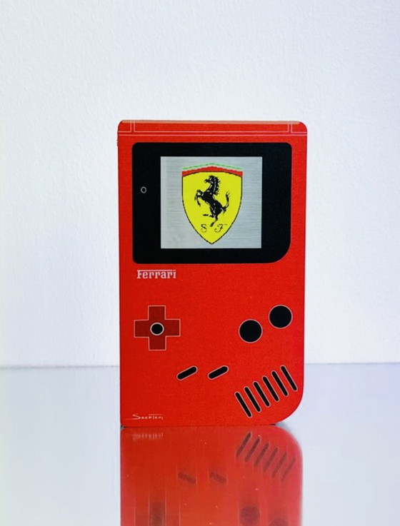 Image 1 of Suketchi: Ferrari, Game Boy Neuauflage. In Platte signiert. Mit Coa.