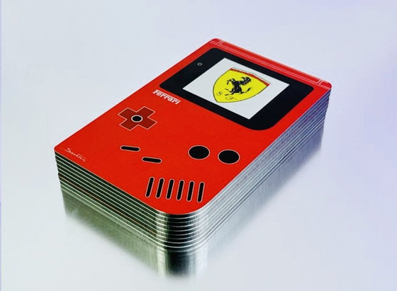 Image 1 of Suketchi: Ferrari, Game Boy Neuauflage. In Platte signiert. Mit Coa.
