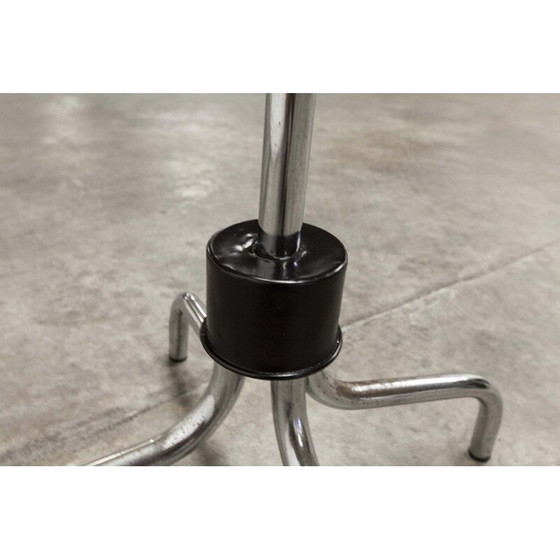 Image 1 of Vintage Papageien-Garderobe aus verchromtem Metall, 1960