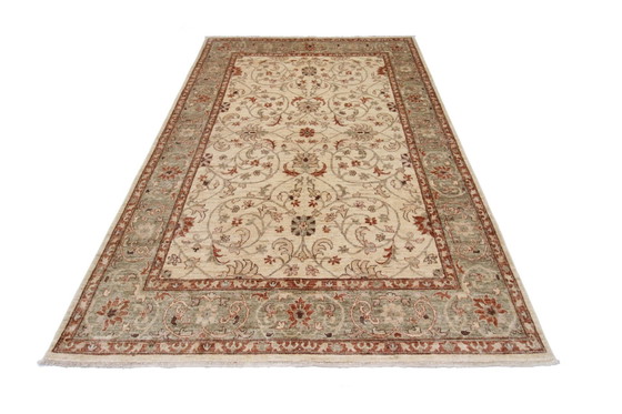 Image 1 of Original Handgeknüpfter Teppich Ziegler 272 X 190 Cm Top Zustand 