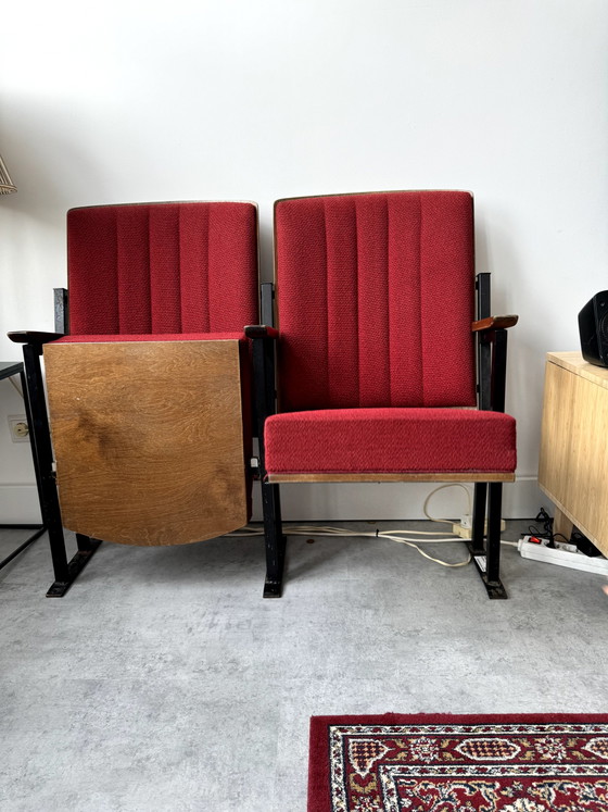 Image 1 of 2x Vintage-Kinosessel