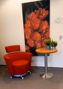 Hayworth Bürostuhl Rot Neu