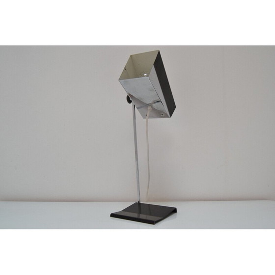 Image 1 of Verstellbare Tischlampe aus lackiertem Metall von Josef Hurka für Napako, Tschechoslowakei 1960