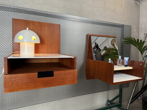 2X Vintage Pastoe Nachttisch + Toilettenkommode - Cees Braakman