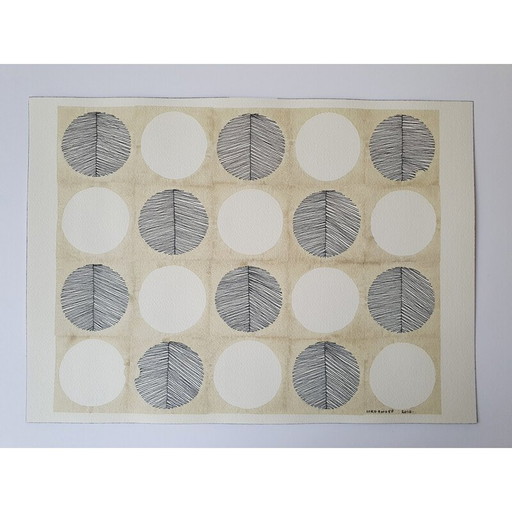 Aquarell auf altem Papier n 555 Jérémie Iordanoff, 2010