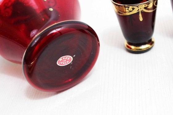 Image 1 of 1930 Art Deco Likörservice im Stil von Karl Palda