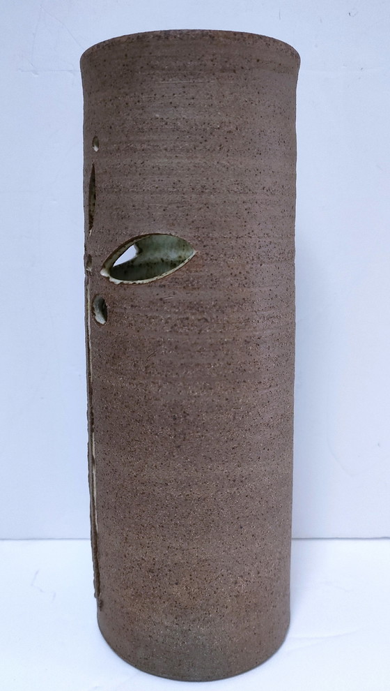 Image 1 of Drei Vasen Sandstein Vintage Emaille