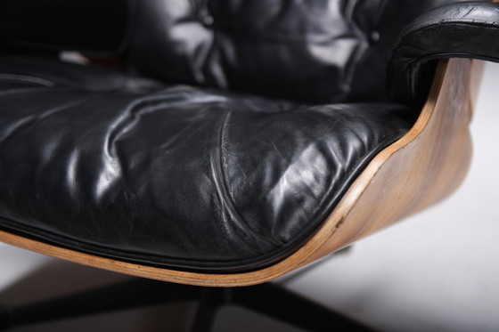 Image 1 of Eames Lounge Chair von Ray & Charles Eames von Mobilier International für Herman Miller