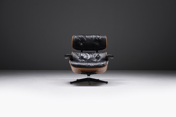 Image 1 of Eames Lounge Chair von Ray & Charles Eames von Mobilier International für Herman Miller