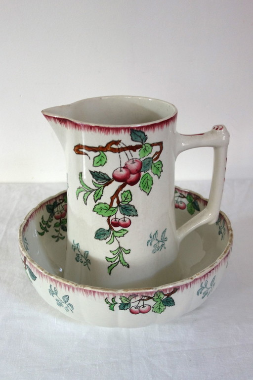 Vintage Toilettenartikel Longwy Montmorency Anfang des 20. Jahrhunderts