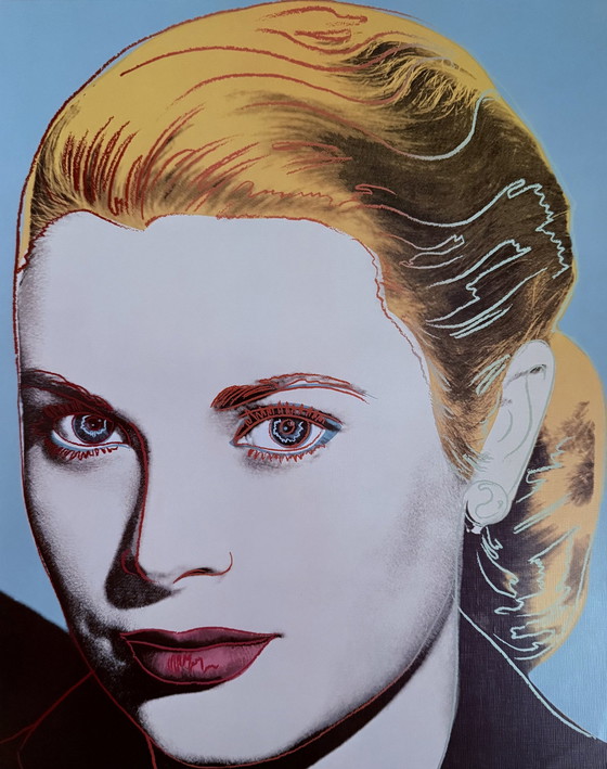 Image 1 of Andy Warhol: "Grace Kelly, 1984". ©2007 Andy Warhol Foundation For The Visual Arts, New York.