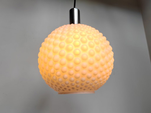 1970 Opaline Weltraumzeitalter Lampe