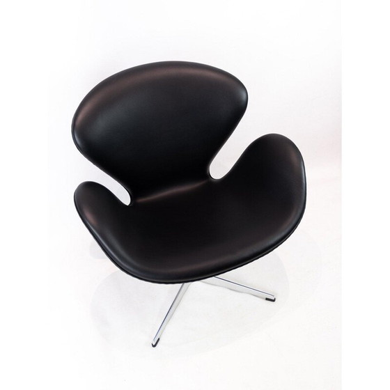 Image 1 of Paar alte Schwanensessel "3320" von Arne Jacobsen für Fritz Hansen, 1958