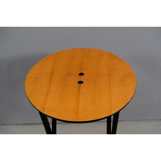 Image 1 of Vintage Beistelltisch aus Buchenholz von Romeo Sozzi, Italien 1970
